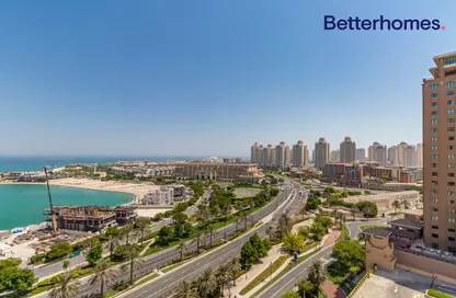 Apartment - 1 Bedroom - 2 Bathrooms for rent in West Porto Drive - Porto Arabia - The Pearl Island - Doha