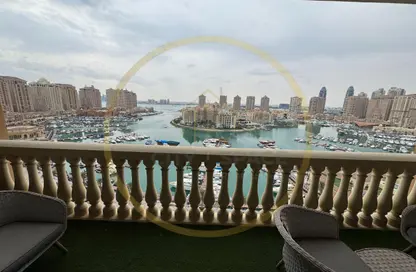 Apartment - 2 Bedrooms - 3 Bathrooms for rent in West Porto Drive - Porto Arabia - The Pearl Island - Doha Apartment - 2 Bedrooms - 3 Bathrooms for rent in West Porto Drive - Porto Arabia - The Pearl Island - Doha