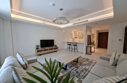 Apartment - 1 Bedroom - 2 Bathrooms for rent in East Porto Drive - Porto Arabia - The Pearl Island - Doha