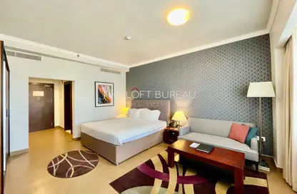 Hotel Apartments - Studio - 1 Bathroom for rent in The Curve Hotel - Diplomatic Street - West Bay - Doha