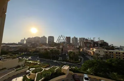 شقة - غرفة نوم - 2 حمامات للايجار في فيفا غرب - فيفا بحرية - جزيرة اللؤلؤة - الدوحة