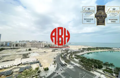 Apartment - 2 Bedrooms - 3 Bathrooms for rent in Lusail Marina Heights - Marina District - Lusail