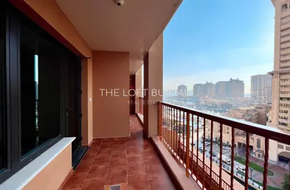 Apartment - 2 Bedrooms - 3 Bathrooms for rent in West Porto Drive - Porto Arabia - The Pearl Island - Doha