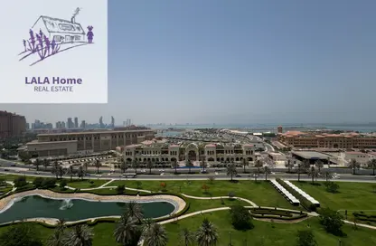 شقة - غرفة نوم - 2 حمامات للايجار في فيفا غرب - فيفا بحرية - جزيرة اللؤلؤة - الدوحة