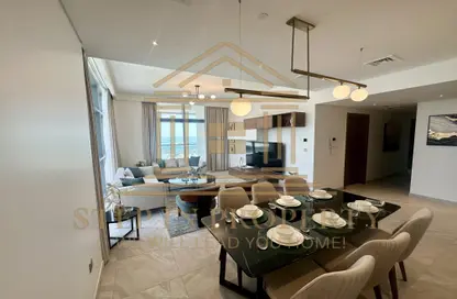 Apartment - 2 Bedrooms - 4 Bathrooms for rent in Lusail Residence - Marina District - Lusail