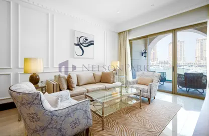 Apartment - 1 Bedroom - 2 Bathrooms for rent in The St. Regis Marsa Arabia Island - Marsa Arabia - The Pearl Island - Doha