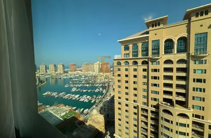 Apartment - 2 Bedrooms - 3 Bathrooms for sale in East Porto Drive - Porto Arabia - The Pearl Island - Doha