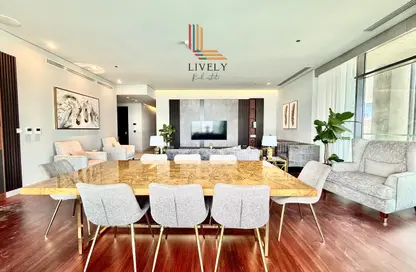 Apartment - 3 Bedrooms - 4 Bathrooms for rent in Bliss Tower - Seef Lusail - Lusail City - Lusail