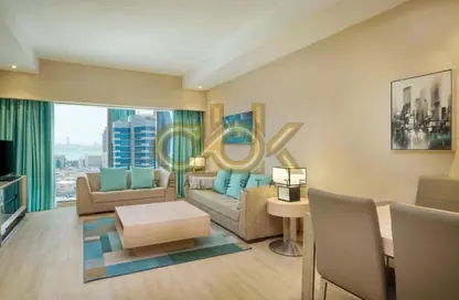Apartment - 2 Bedrooms - 2 Bathrooms for rent in West Bay Tower - West Bay - West Bay - Doha
