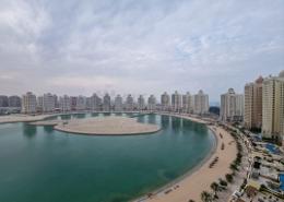 Water View image for: Apartment - 2 bedrooms - 3 bathrooms for sale in Tower 23 - Viva Bahriyah - The Pearl Island - Doha, Image 1