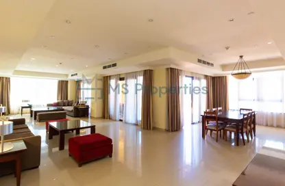 Apartment - 3 Bedrooms - 4 Bathrooms for rent in East Porto Drive - Porto Arabia - The Pearl Island - Doha