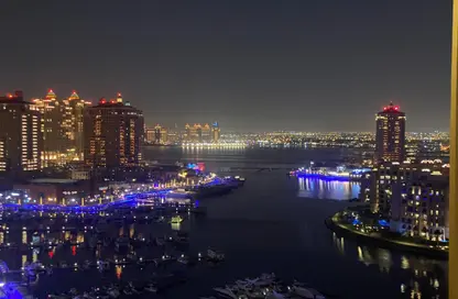 Apartment - 2 Bedrooms - 3 Bathrooms for rent in East Porto Drive - Porto Arabia - The Pearl Island - Doha