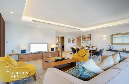 Apartment - 2 Bedrooms - 3 Bathrooms for rent in Burj DAMAC Marina - Marina District - Lusail