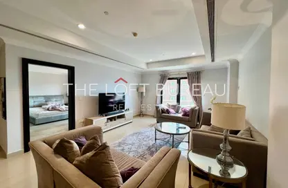 Apartment - 1 Bedroom - 2 Bathrooms for rent in East Porto Drive - Porto Arabia - The Pearl Island - Doha