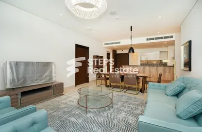 Apartment - 2 Bedrooms - 3 Bathrooms for rent in Mamsha Bay - Lusail