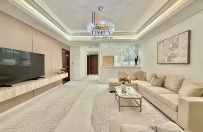 Apartment - 1 Bedroom - 2 Bathrooms for rent in Crystal Residence - Gewan Island - The Pearl Island - Doha