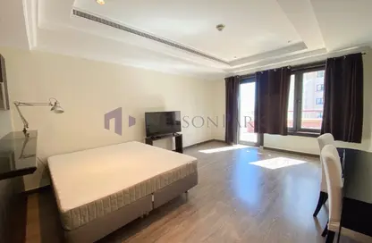 Apartment - Studio - 1 Bathroom for rent in Tower 19 - Porto Arabia - The Pearl Island - Doha