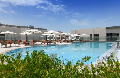 Apartment - 1 Bedroom - 2 Bathrooms for rent in Le Mirage City Walk - Fereej Bin Mahmoud South - Fereej Bin Mahmoud - Doha