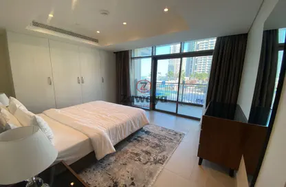 Apartment - 3 Bedrooms - 3 Bathrooms for rent in Abraj Bay - Abraj Quartiers - The Pearl Island - Doha