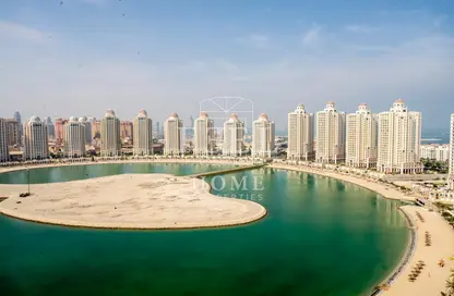 صورة لـ منظر مائي. شقة - 2 غرف نوم - 3 حمامات للبيع في فيفا غرب - فيفا بحرية - جزيرة اللؤلؤة - الدوحة ، صورة رقم 1
