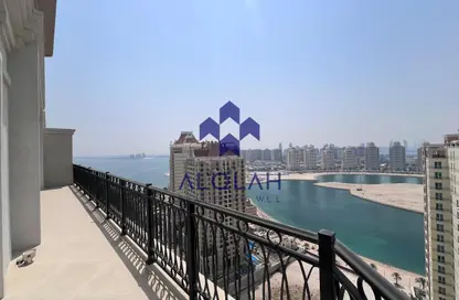 (بنتهاوس  (روف - 3 غرف نوم - 5 حمامات للايجار في حدائق فلورستا - حدائق فلورستا - جزيرة اللؤلؤة - الدوحة