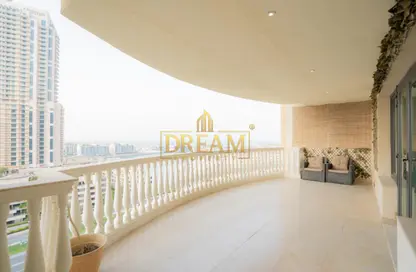 Apartment - 3 Bedrooms - 4 Bathrooms for rent in Porto Arabia - The Pearl Island - Doha