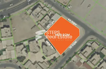 صورة لـ موقع على الخريطة قطعة أرض - استوديو للبيع في جنوب مويثر - منطقة مويثر - الدوحة ، صورة رقم 1