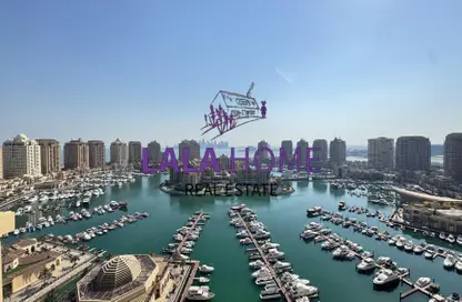 Apartment - Studio - 1 Bathroom for rent in West Porto Drive - Porto Arabia - The Pearl Island - Doha