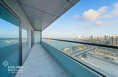 Apartment - 2 Bedrooms - 3 Bathrooms for rent in Lusail Residence - Marina District - Lusail