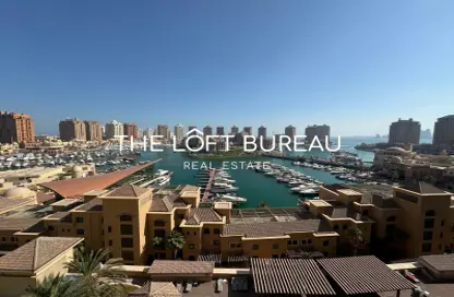 Apartment - 3 Bedrooms - 4 Bathrooms for rent in West Porto Drive - Porto Arabia - The Pearl Island - Doha