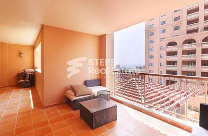 Apartment - 1 Bedroom - 2 Bathrooms for sale in West Porto Drive - Porto Arabia - The Pearl Island - Doha