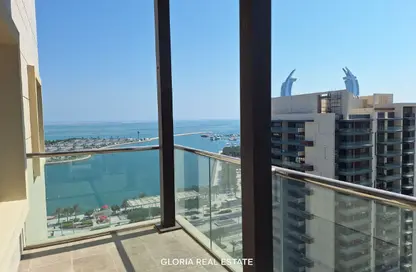 شقة - غرفة نوم - 2 حمامات للبيع في مرتفعات مارينا لوسيل - منطقة المارينا - الوسيل