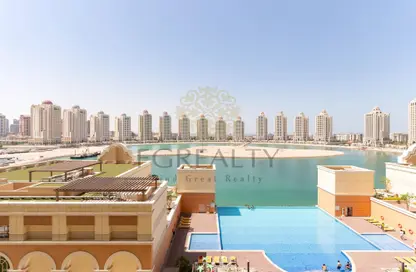 Apartment - 1 Bedroom - 1 Bathroom for rent in Viva East - Viva Bahriyah - The Pearl Island - Doha
