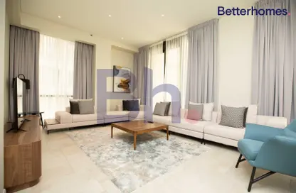 Apartment - 3 Bedrooms - 3 Bathrooms for rent in Al Kahraba 1 - Al Kahraba - Msheireb Downtown Doha - Doha