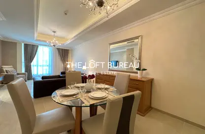 Apartment - 1 Bedroom - 2 Bathrooms for rent in Viva West - Viva Bahriyah - The Pearl Island - Doha