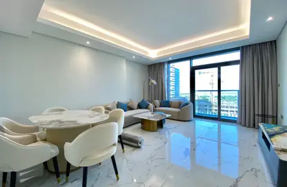 Apartment - 1 Bedroom - 2 Bathrooms for rent in Marina Tower 23 - Marina District - Lusail