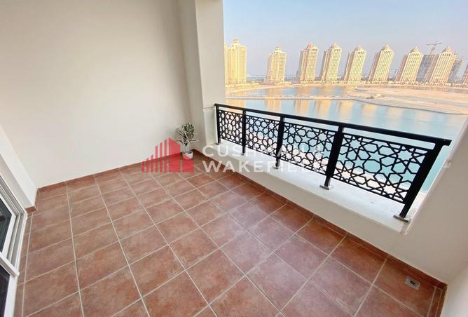 شقة - 1 حمام للايجار في فيفا غرب - فيفا بحرية - جزيرة اللؤلؤة - الدوحة