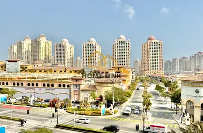 Apartment - 1 Bedroom - 2 Bathrooms for rent in East Porto Drive - Porto Arabia - The Pearl Island - Doha