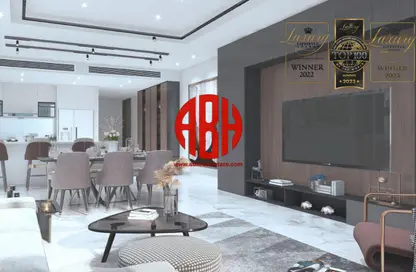 Apartment - 3 Bedrooms - 4 Bathrooms for sale in Milos Residence - West Bay Lagoon - Doha