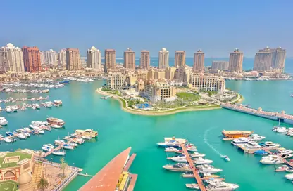 Apartment - 3 Bedrooms - 4 Bathrooms for sale in West Porto Drive - Porto Arabia - The Pearl Island - Doha