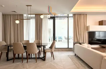 Penthouse - 3 Bedrooms - 5 Bathrooms for rent in Marina Tower 23 - Marina District - Lusail Penthouse - 3 Bedrooms - 5 Bathrooms for rent in Marina Tower 23 - Marina District - Lusail