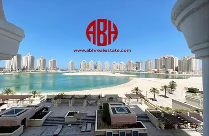 Water View image for: Apartment - 1 Bedroom - 2 Bathrooms for rent in Viva Central - Viva Bahriyah - The Pearl Island - Doha, Image 1
