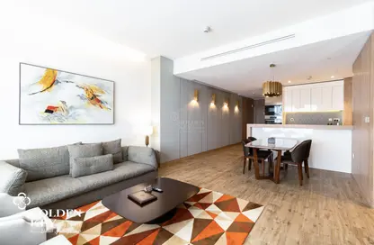 شقة - غرفة نوم - 2 حمامات للايجار في شارع الدبلوماسي - الخليج الغربي - الدوحة شقة - غرفة نوم - 2 حمامات للايجار في شارع الدبلوماسي - الخليج الغربي - الدوحة