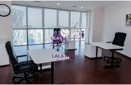 Office Space - Studio - 2 Bathrooms for rent in Palm Tower B - Palm Towers - West Bay - Doha