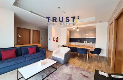Hotel Apartments - 2 Bedrooms - 3 Bathrooms for rent in Bin Al Sheikh Towers - Al Mirqab Al Jadeed - Doha