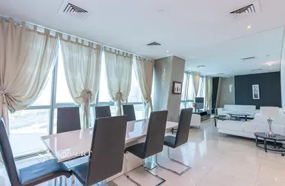 شقة - 3 غرف نوم - 5 حمامات للايجار في برج زجزاج  ا - أبراج زجزاج - الخليج الغربي - الدوحة