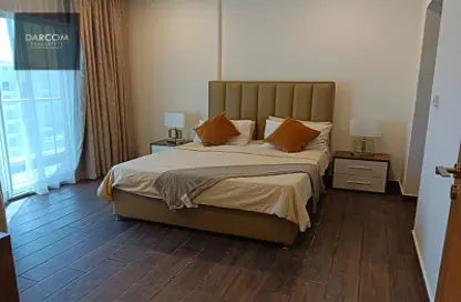 Room / Bedroom image for: Apartment - 1 Bedroom - 2 Bathrooms for rent in Al Erkyah City - Lusail, Image 1