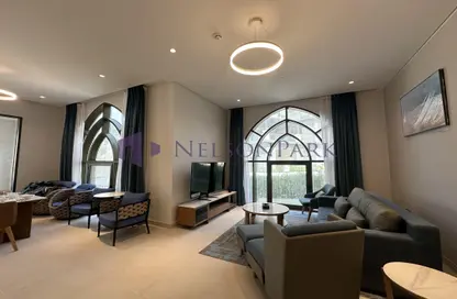 Apartment - 2 Bedrooms - 4 Bathrooms for rent in La Plage Centrale - La Plage - The Pearl Island - Doha