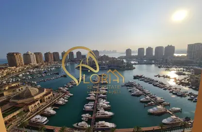 Apartment - Studio - 1 Bathroom for rent in West Porto Drive - Porto Arabia - The Pearl Island - Doha