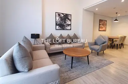 Apartment - 2 Bedrooms - 3 Bathrooms for rent in Marina Tower 07 - Marina District - Lusail